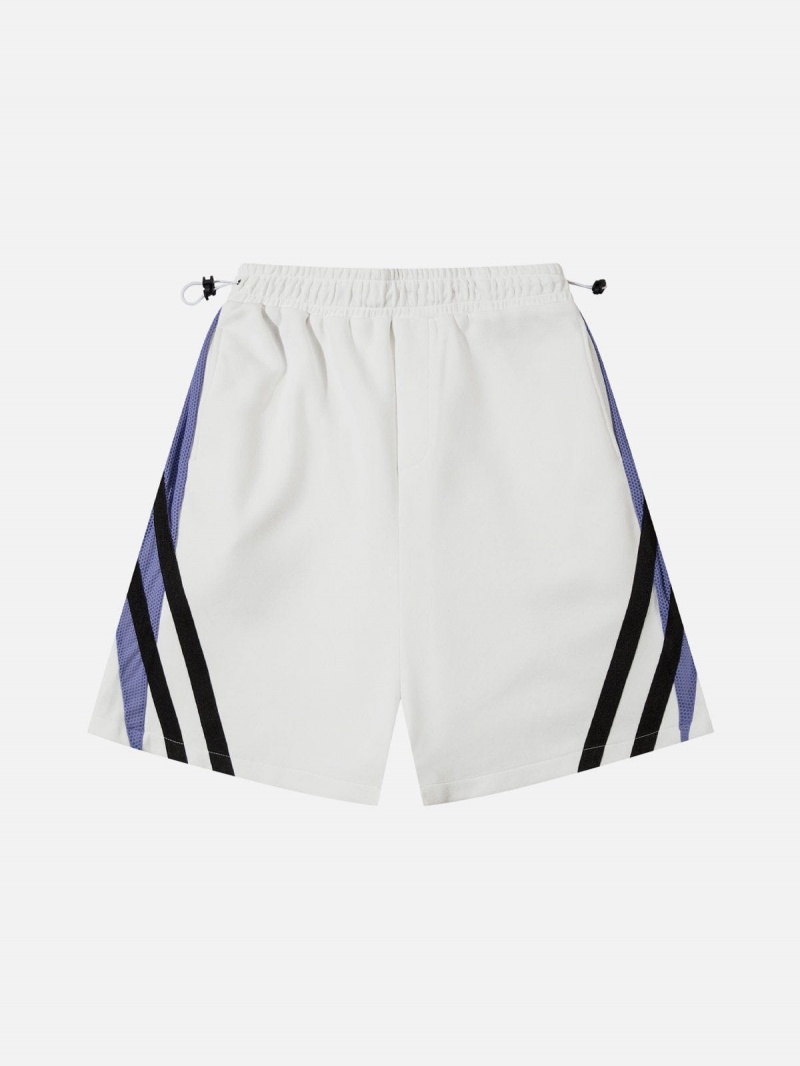 Blanche  Short Aelfric Eden Color Blocking Rayé - AMU-4964657